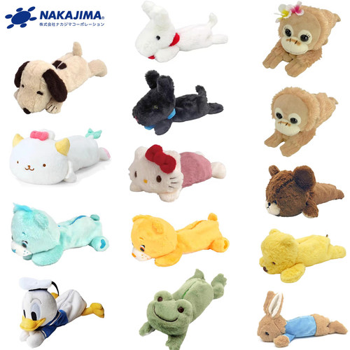 日本正版NAKAJIMA玩偶笔袋