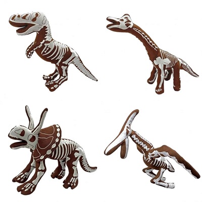 日本TAKEOFF恐龙骨骼玩偶挂件
