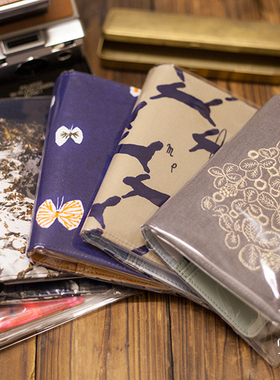 日本HOBO 历年手账 雪山LUCKY红犀牛RUNRUN兔清新蝴蝶红白毛 手帐