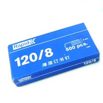 瑞特厚层订书钉 120/8  10 120-13厚层书钉 订书针 订60页 10盒价