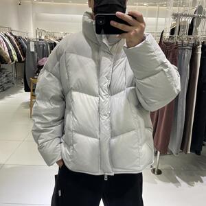 目写冬季新款男士韩版重磅加厚立领羽绒服潮牌阔版高充绒保暖外套