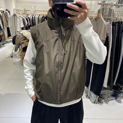 冬季加厚男90白鸭绒羽绒立领马甲