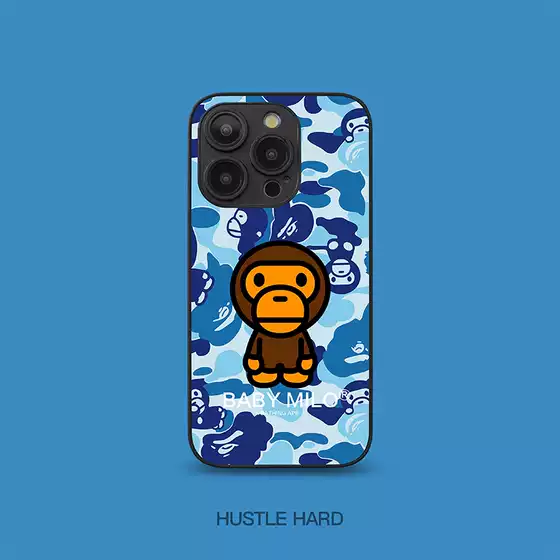 Fashion Trendy Brand Paul Frank Collaboration Phone Case for Apple 17 Pro Max, Suitable for iPhone 16, Huawei Pura 70, Magic 6, Protective Cover for 15, Iqoo, Xiaomi 14, Camouflage Samsung S24