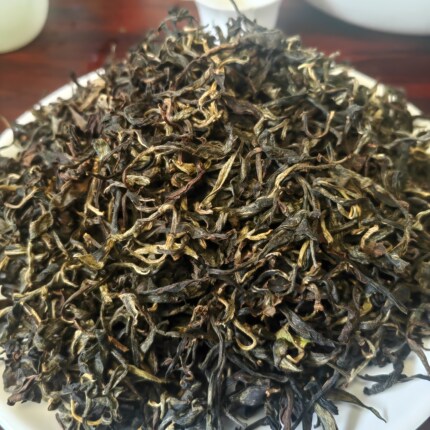 云南临沧古树晒红茶日晒红茶云南茶大叶种茶大树茶晒红茶商用茶