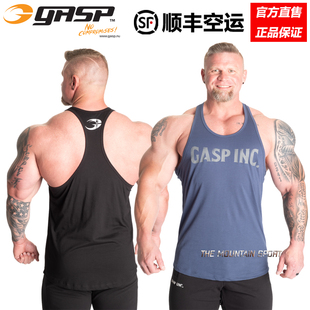Back ETB健身运动出街T字背心夏季 透气无袖 GASP 正品 Essential