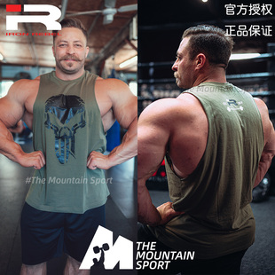 魔山体育IronRebel铁之叛逆PREP MODE骷髅惩罚者无袖背心健身运动
