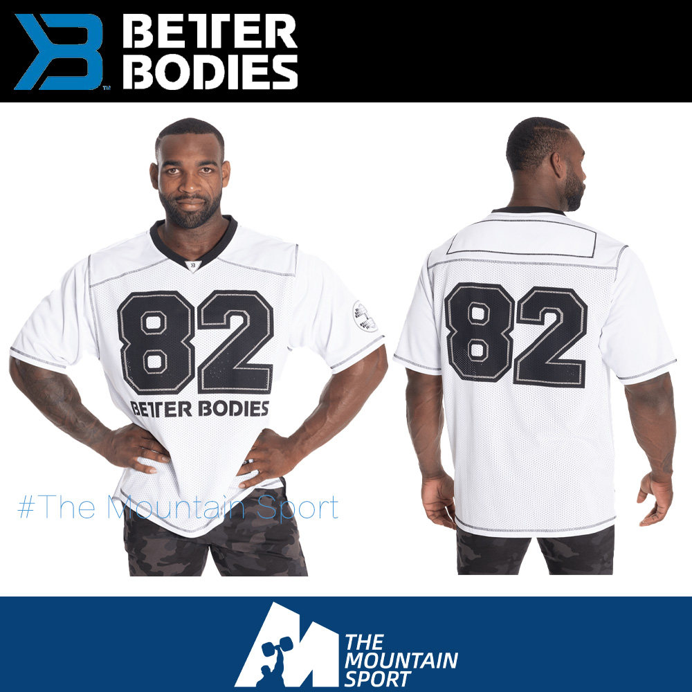 魔山体育BetterBodies柏德宝BB FootballTee足球宽大宽松橄榄球服