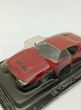 1：43  合金模型车  DE TOMASO PANTERA GTS红色
