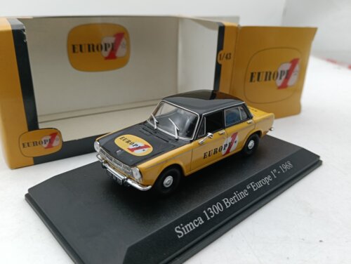143合金模型车 SIMCA   1300  1968