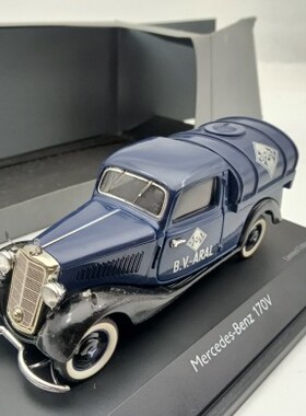 1:43  舒克  MERCEDES  BENZ  170V 奔驰油灌车模型