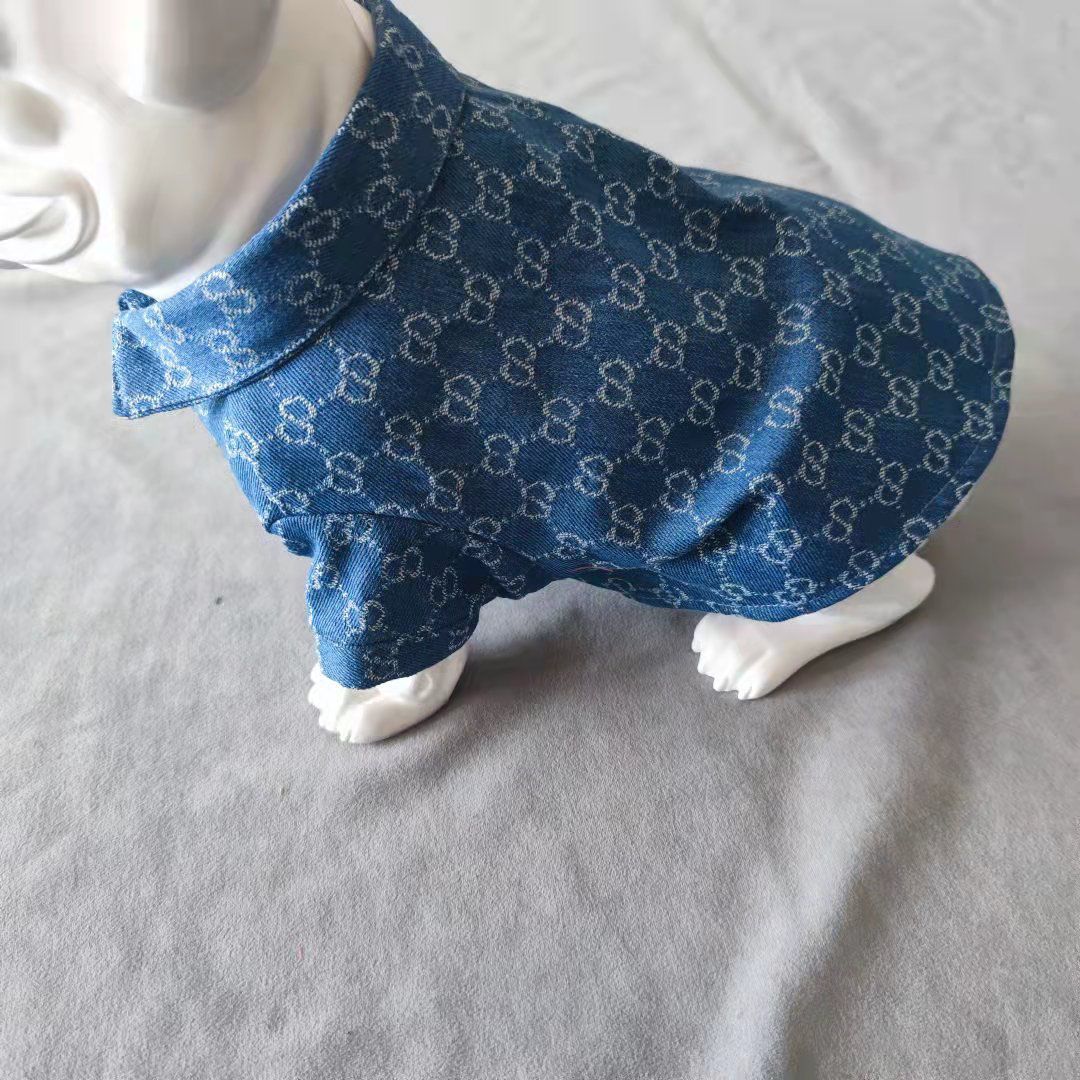 宠物狗狗衣服新款潮流网红衬衫法斗柴犬泰迪柯基拉布拉多金毛定制