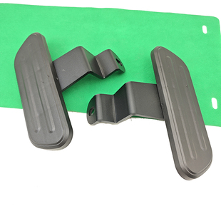 适用雅迪台铃新日金箭绿源小刀外包车小包车后脚踏减震脚踏支架