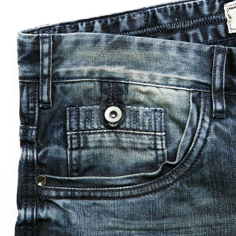 Jeans pour jeunesse droite en vrac 100% coton pour été - Ref 1461805 Image 3