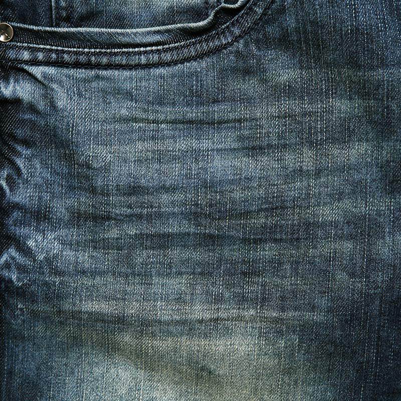 Jeans pour jeunesse droite en vrac 100% coton pour été - Ref 1461805 Image 4