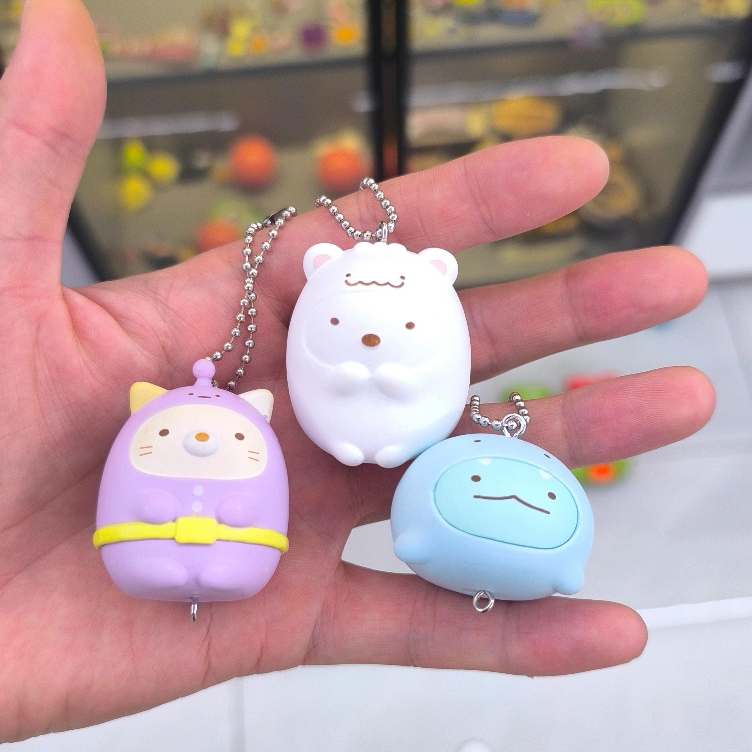 正版食玩散货 角落生物 公仔 海洋动物炸虾周边  小杂草扭蛋玩具