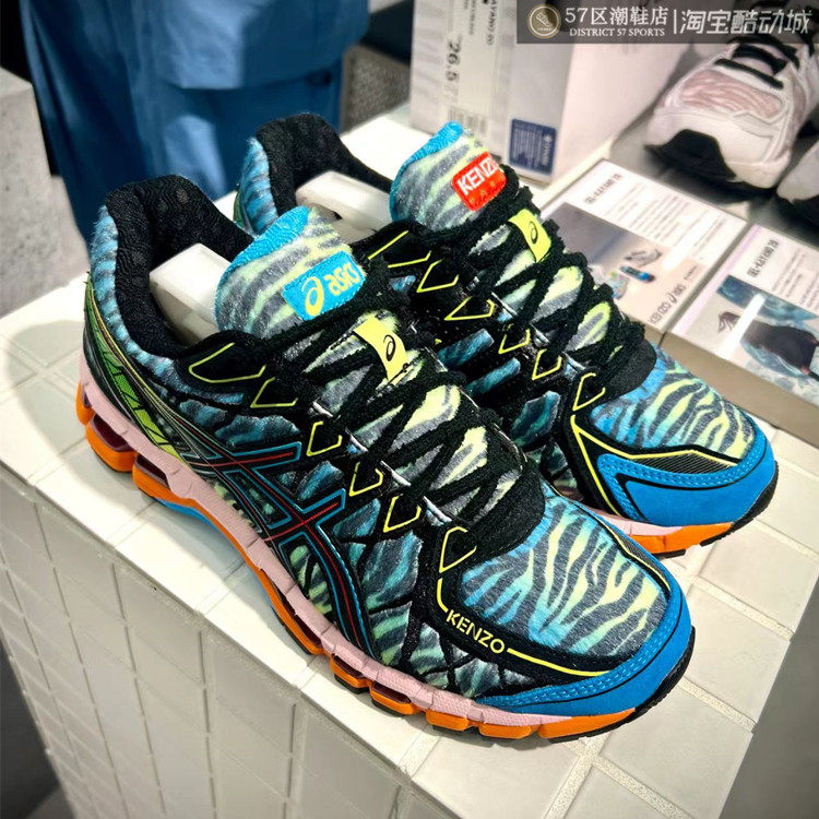 KEZNO x Asics Gel-Kayano 20 Nigo设计师联名时尚减震舒适跑步鞋