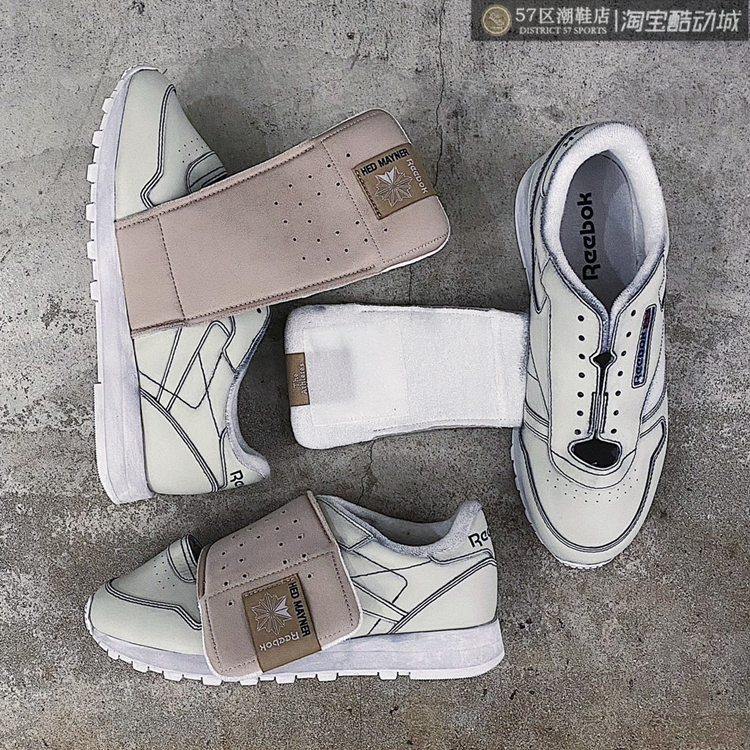 Reebok联名复古做旧运动休闲鞋