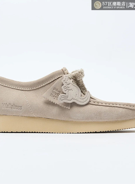 Clarks Originals Wallabee 其乐复古百搭袋鼠鞋防滑V底休闲鞋