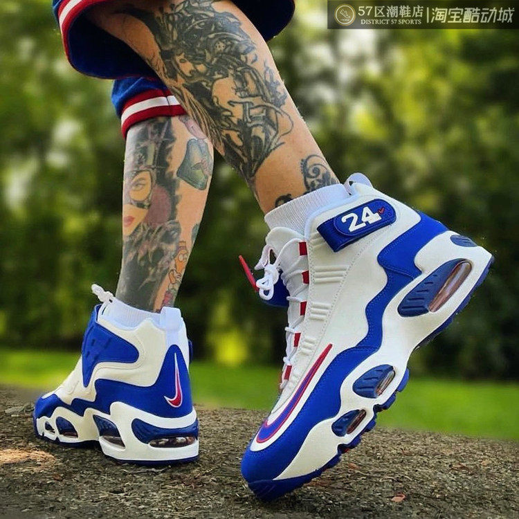 Nike Air Griffey Max 1 复古高帮减震气垫棒球运动鞋 DX3723-100