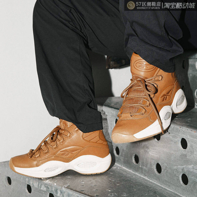 Sneakersnstuff x Reebok Question Mid AI 联名艾弗森复古篮球鞋
