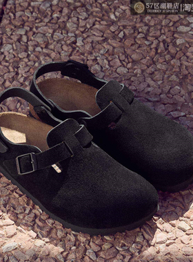 Birkenstock Tokio II 勃肯德国产男女休闲包头拖鞋 1028348 窄版