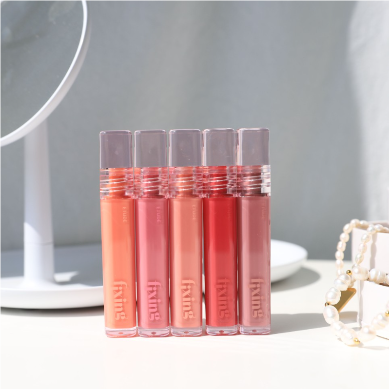 韩国ETUDE爱丽Fixing tin水光镜面丝绒哑光唇釉唇彩持久不粘新品
