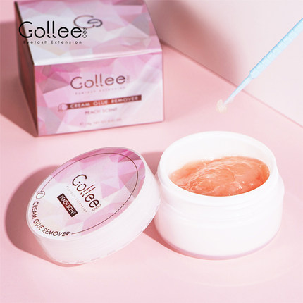 Gollee古梨睫毛卸胶膏美睫快速卸除温和嫁接睫毛卸除膏水蜜桃味