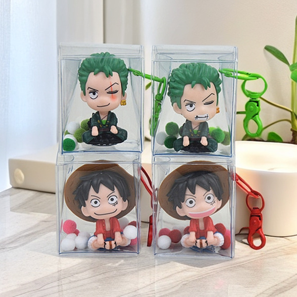 海贼王路飞索隆钥匙扣手办背包挂