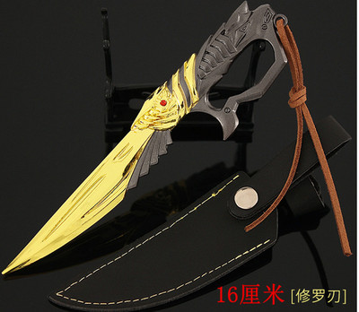CF穿越火线手办英雄武器模型王者之魂修罗刀儿童玩具金属兵器道具