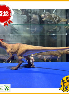 英国CollectA我你他1/40颸戮龙活动嘴巴80036 侏罗纪仿真恐龙模型