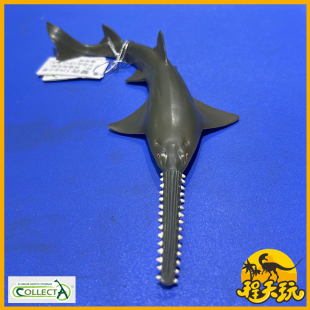 英国CollectA我你他锯鳐88659仿真极地海洋鯊鱼类动物模型玩具PVC