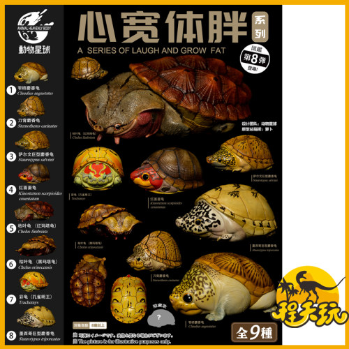 动物星球心宽体胖系列第8弹蛋龟