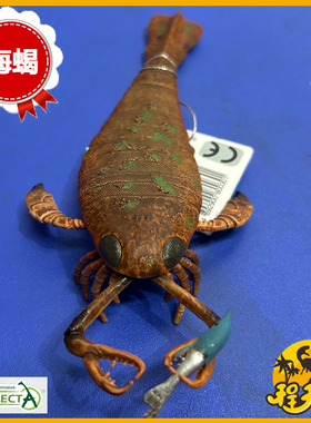 英国CollectA我你他1:20海蝎子及其猎物80030玩具模型2025新品PVC