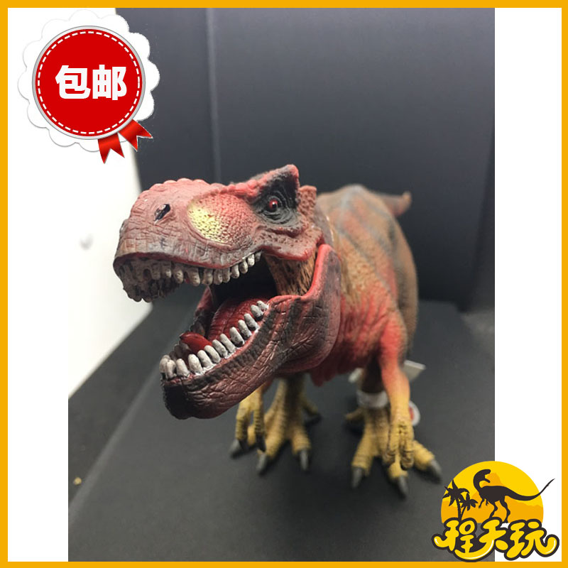 德国思乐Schleich红色霸王龙72068仿真侏罗纪恐龙玩具模型礼物PVC