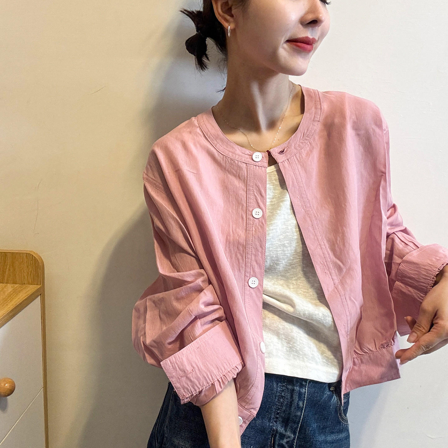 防晒衬衫外套吊带背心两件套上衣女欧洲站2026夏装新款欧货女装潮