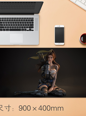 守望先锋鼠标垫overwatch超大DVA源氏黑百合电竞男游戏