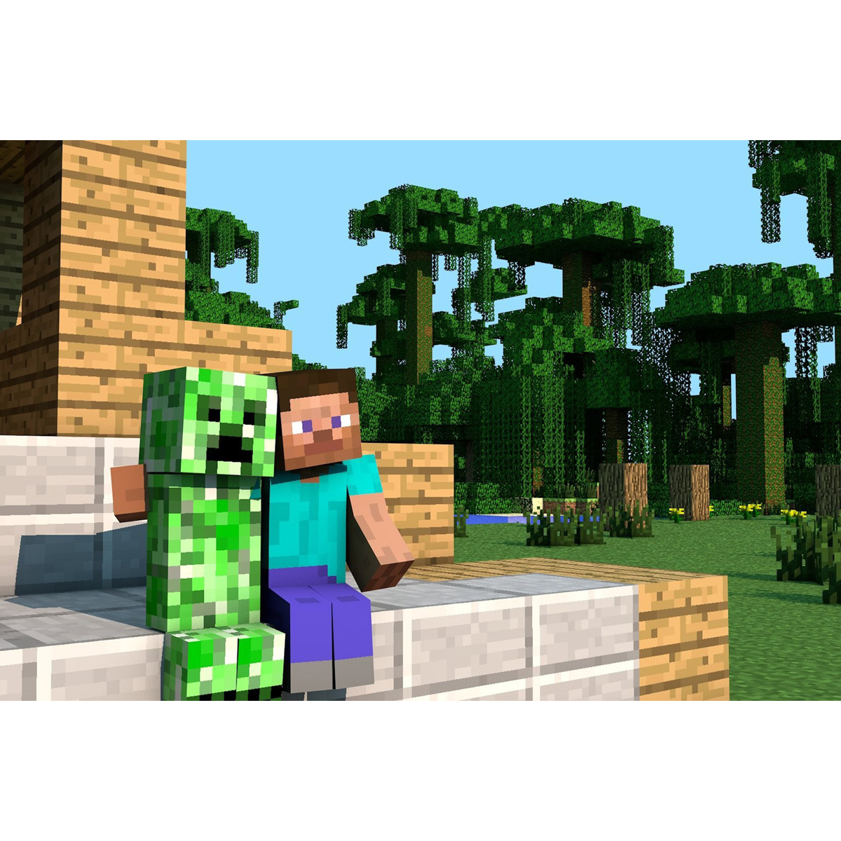 我的世界海报minecraft游戏儿童贴纸卧室宿舍墙贴防水背胶装饰