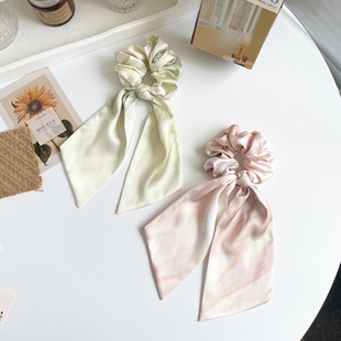 青玉案 原创高级感发饰绸缎大肠圈发圈国风发绳飘带头绳头饰皮筋