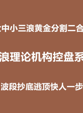波浪理论自动画线指标