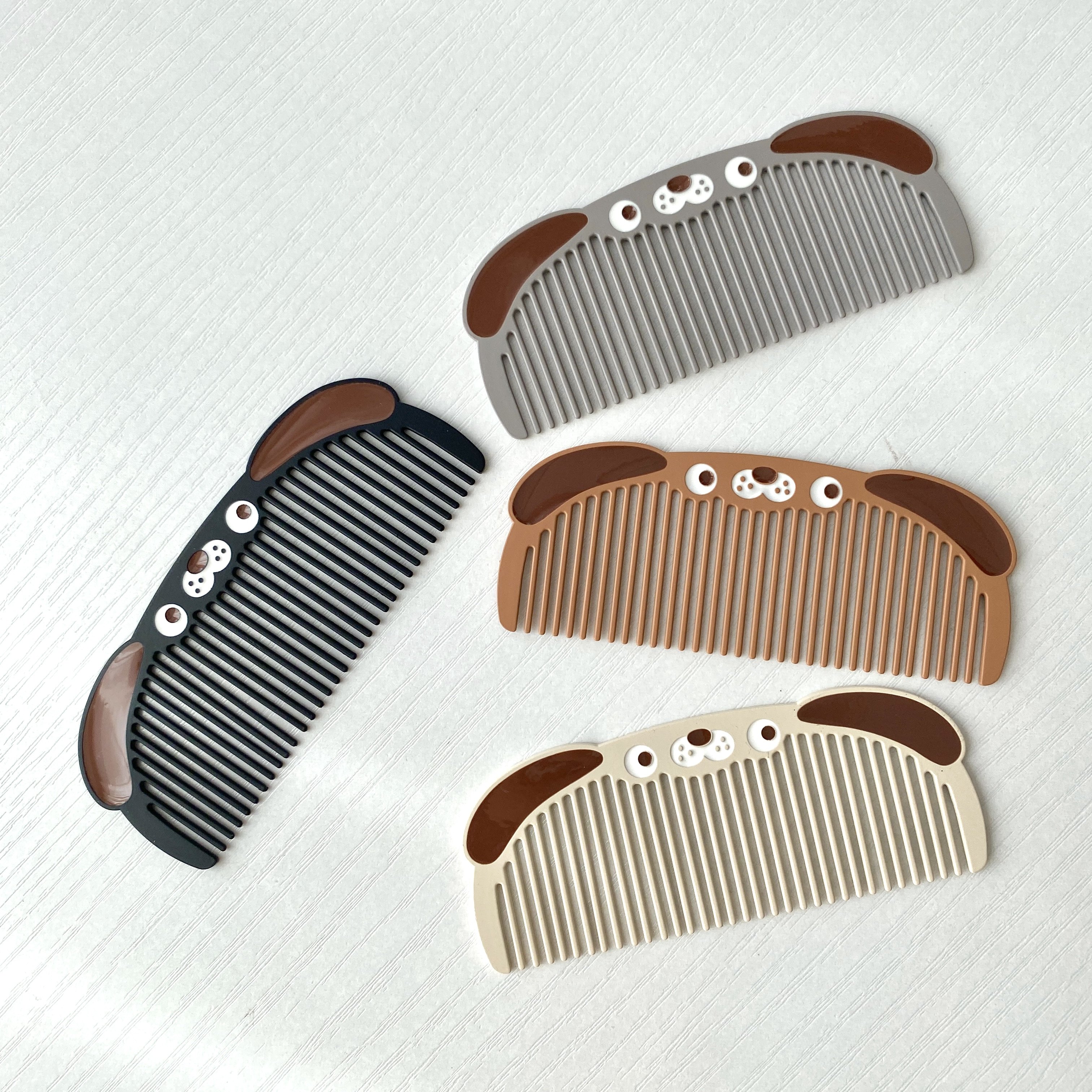 长耳狗便携卡通化妆梳刘海梳锌合金耐用儿童梳头防摔防静电小梳子,家庭/个人清洁工具,梳子/化妆梳/按摩梳,淘宝优惠券,粉丝福利购,淘宝优惠卷