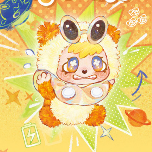 可栗狗狗KachaBear毛绒盲盒挂件