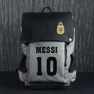 足球运动训练背包装备包学生书包c罗梅西内马尔姆巴佩双肩包定制