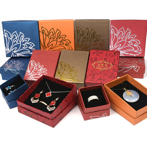 天地盖纸盒首饰包装收纳