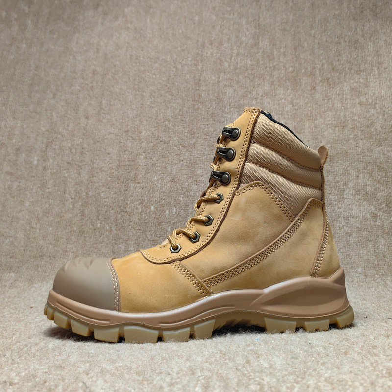 欧洲外贸男士钢头鞋防砸护脚高帮牛皮抗撞击劳保鞋骑行靴钢板防刺,五金/工具,安全鞋,淘宝优惠券,粉丝福利购,淘宝优惠卷
