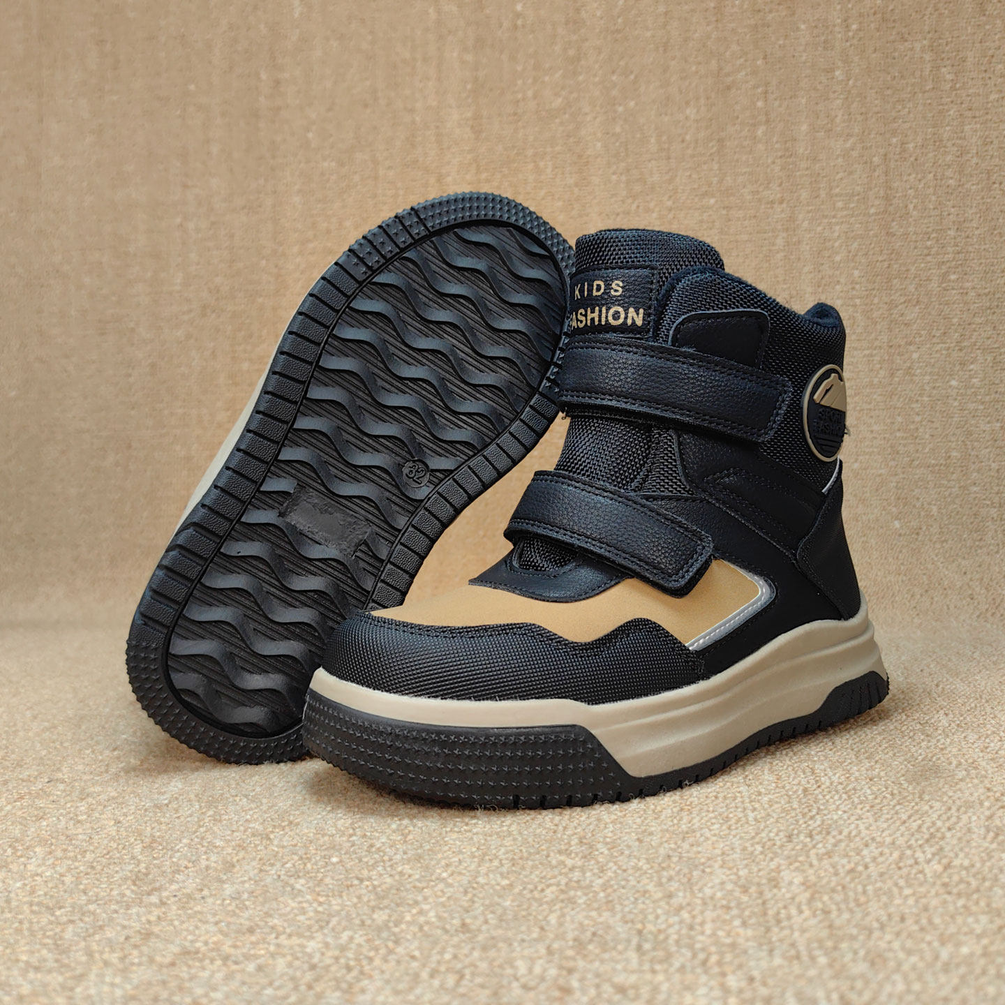 欧洲加厚30%羊毛抗寒零下30度 外贸男童中帮拉链棉鞋小学生大棉靴,童鞋/婴儿鞋/亲子鞋,棉鞋,淘宝优惠券,粉丝福利购,淘宝优惠卷