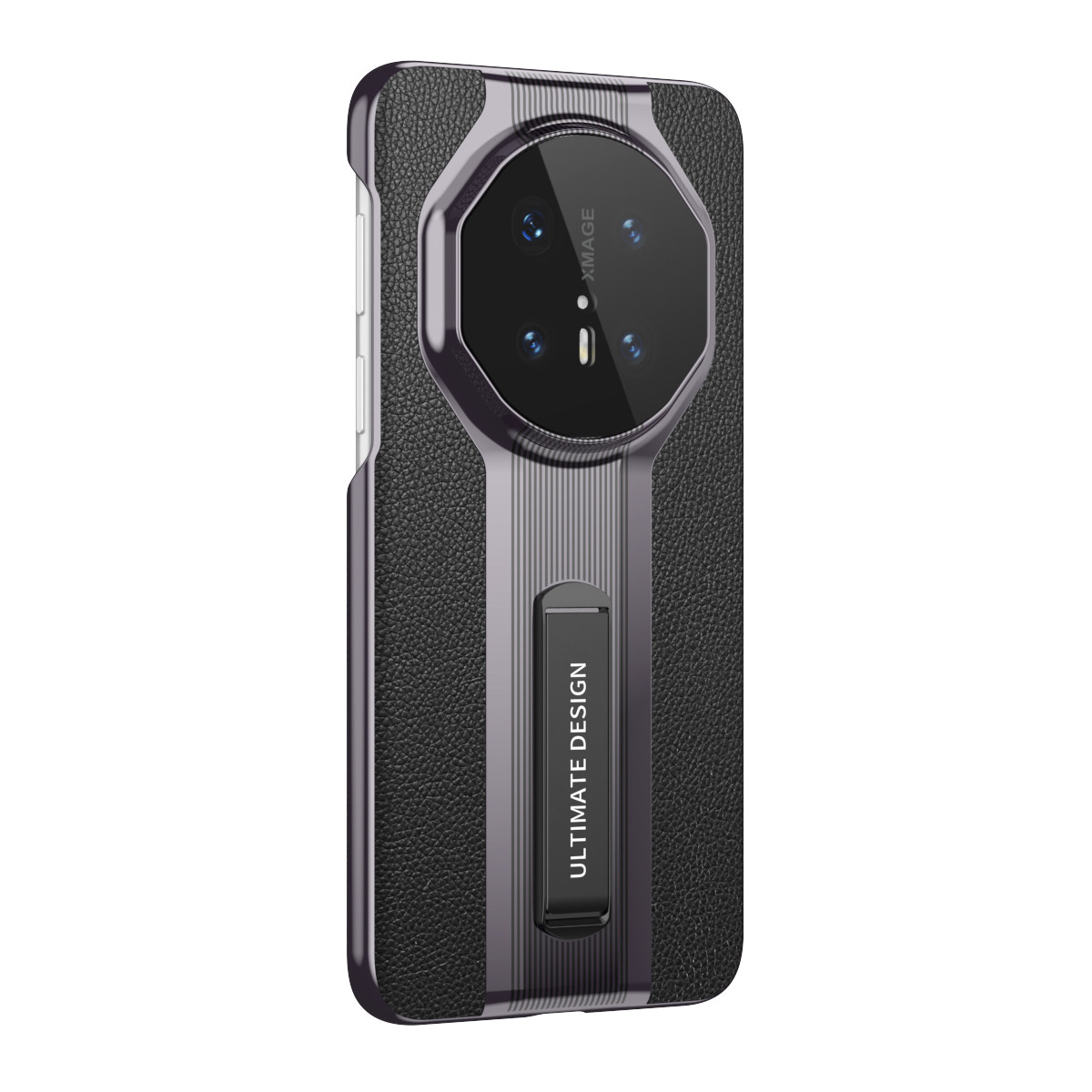 适用华为mate80RS手机壳支架一体mate70pro保护套mate60pro+全包防摔mate70rs非凡大师80Promax高级真皮外壳
