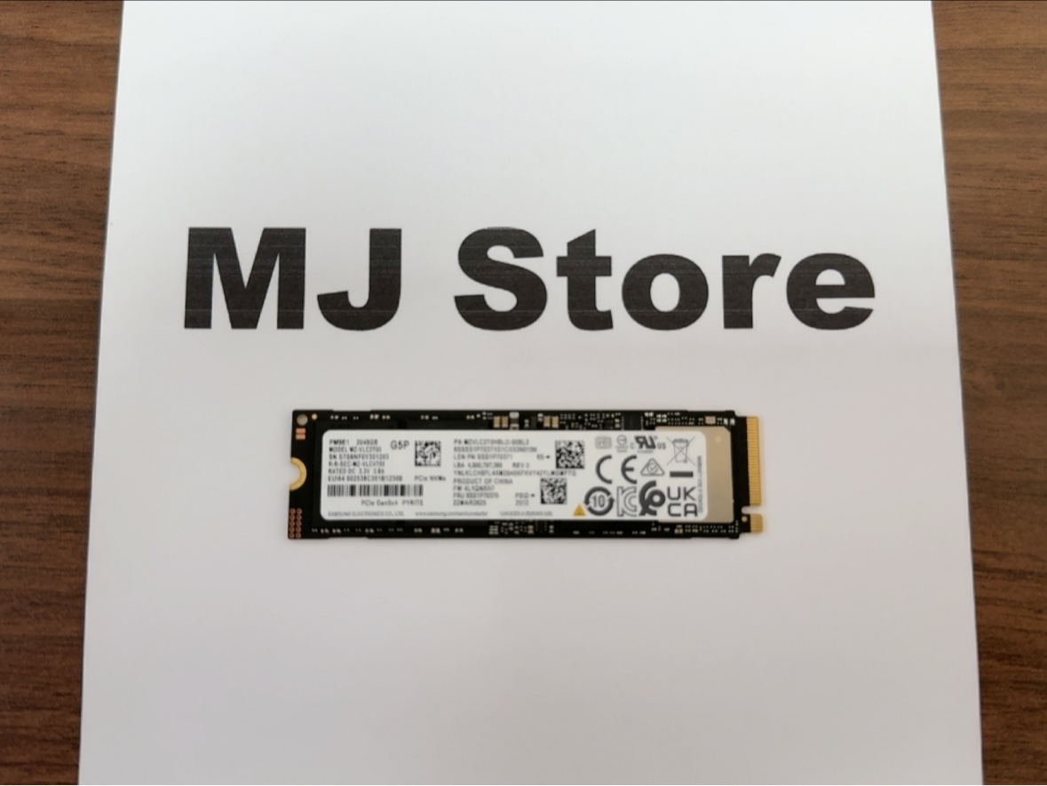 三星 PM9E1 2t 固态硬盘 ssd nvme pcie5.0 m.2 电脑拆机