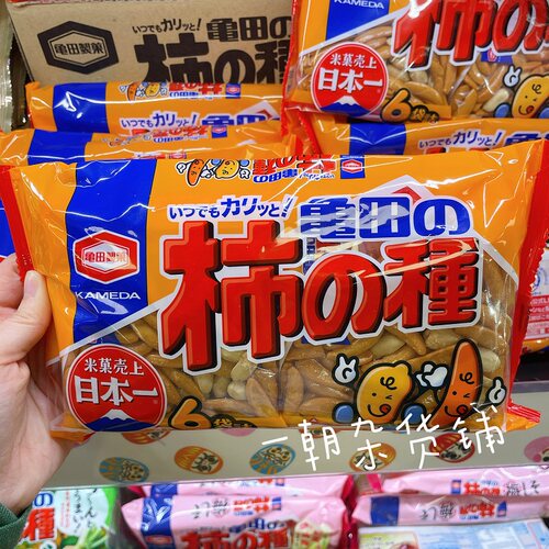 日本龟田制果柿子种米果6袋装