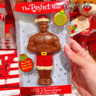 饰礼物 MAN猛男完美先生牛奶巧克力装 日本圣诞限定THE PERFECT