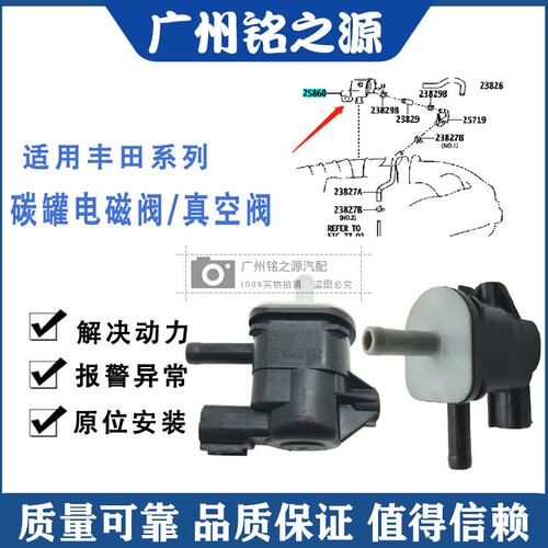 雷克萨斯GXLX真空碳罐电磁阀